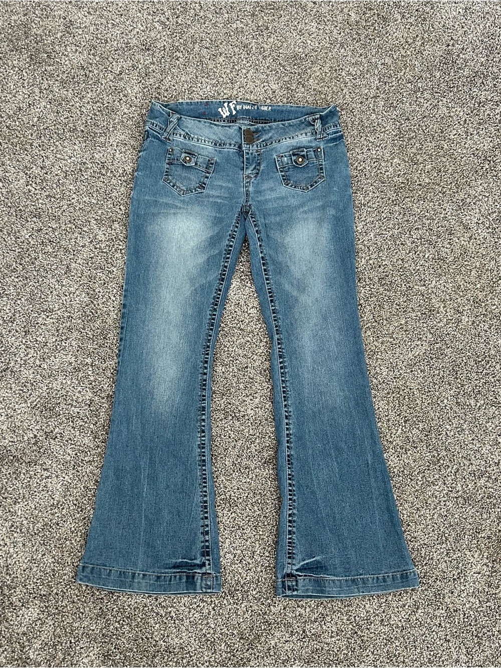Lowrise Wide Leg Jeans
